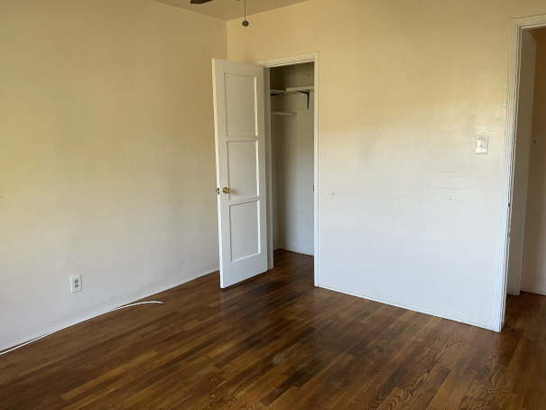 Bed room facing the door - 2444 Oak St