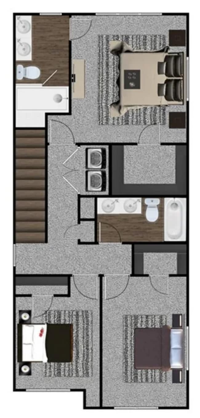 Photo - 3910 Convergence St Townhome