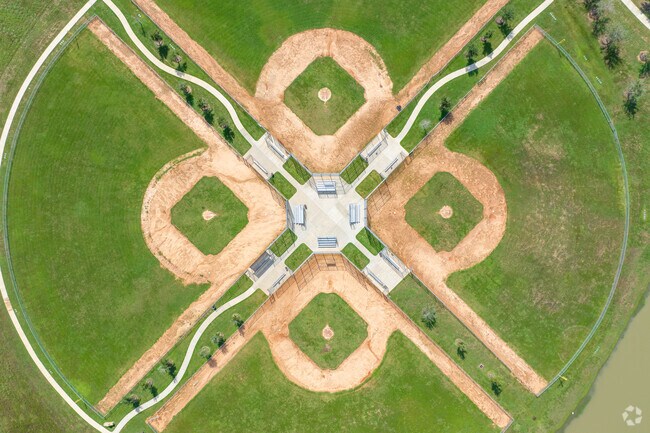 Lions Ball Park in Manvel has four public baseball fields for residents.