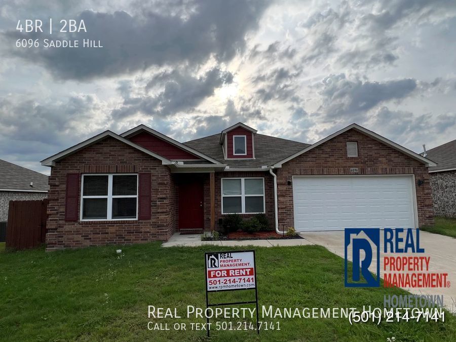 4Bed 2Bath Home in Alexander! House for Rent in Alexander, AR