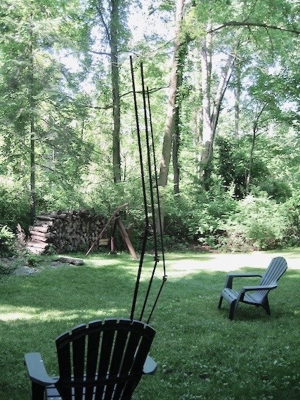 View from entrance #2 - 206 Hanshaw Rd