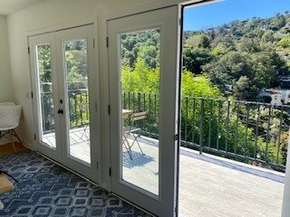 Lush green views from 4 balconies - 8287 Mannix Dr