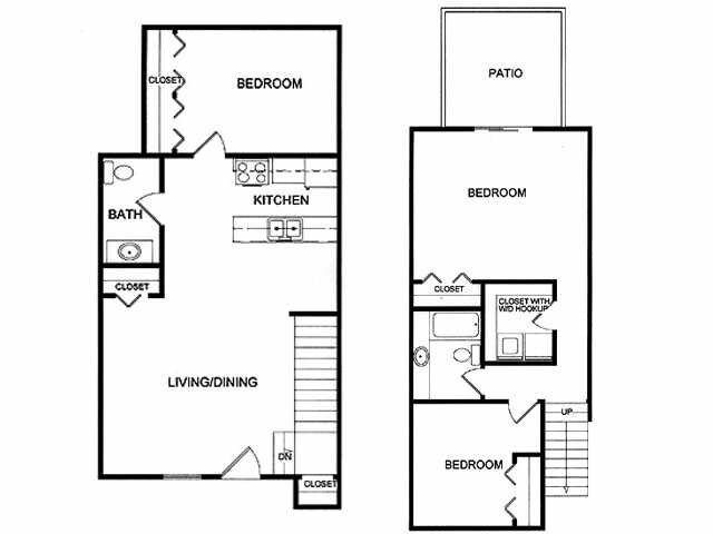 Pine Mill Ridge Apartments – 3x2 w/d hookups