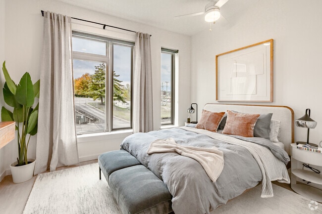 Studio - 381SF - Bedroom - Westerly House