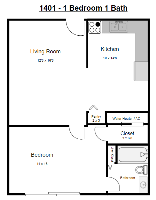 1401 Federal Hwy Unit 109 1/1 L, Lake Worth Beach, FL 33460