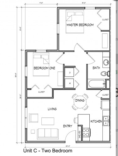 Apartamento C - Silvertip Apartments