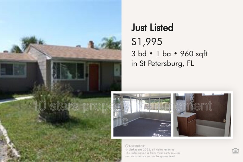 20502033 33rd Ave N, Saint Petersburg, FL 33713 House for Rent in
