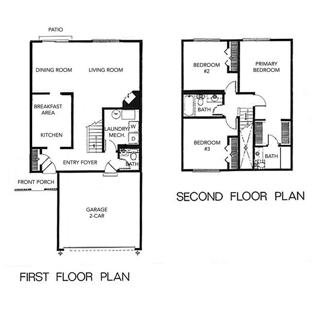 Plano de planta - 1466 Hazelwood Ct