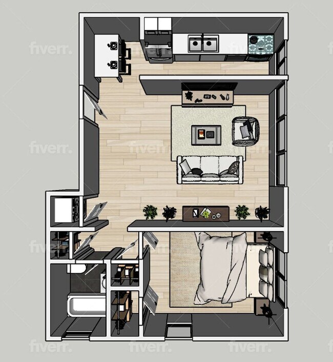 Foto del interior - The Fern Flats - Newly Renovated in 2024 with in-unit Washer and Dryer!
