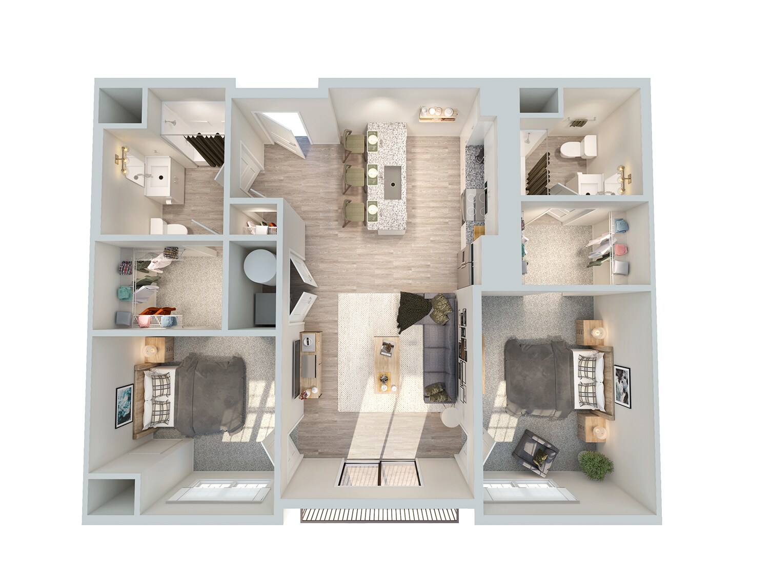 Park Lamont Townhomes – Apartment C