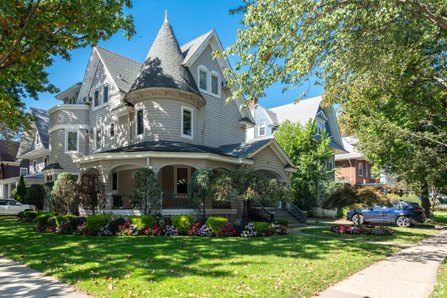 Victorian homes can be found throughout the quiet streets of Flatbush.