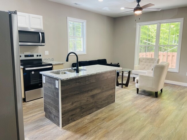 Kitchen & Living Room - 900 Adams Rd