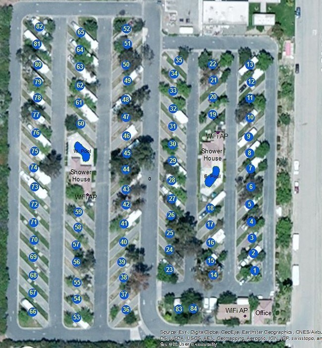 Sommerville Almond Tree RV Park Apartments Coalinga, CA