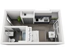 Studio B2 - Unfurnished