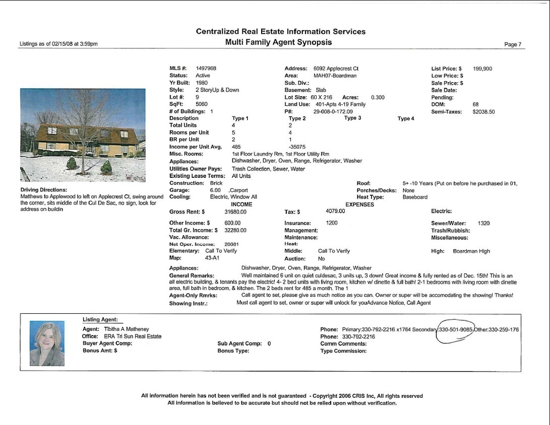 Marketing Brochure/Flyer - 6092 Applecrest Ct