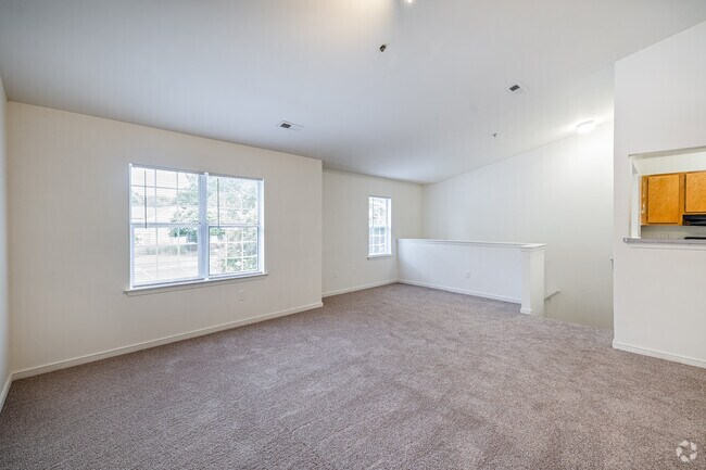 2 habitaciones, 1.5 baños - 850 pies cuadrados - Sala de estar - Terrace View Apartments