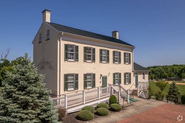 Built in or around the 1830s, this brick two-story home is one of the oldest houses near Westwood.