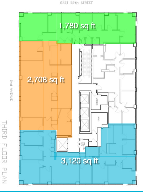 Plan of floor - The Landmark