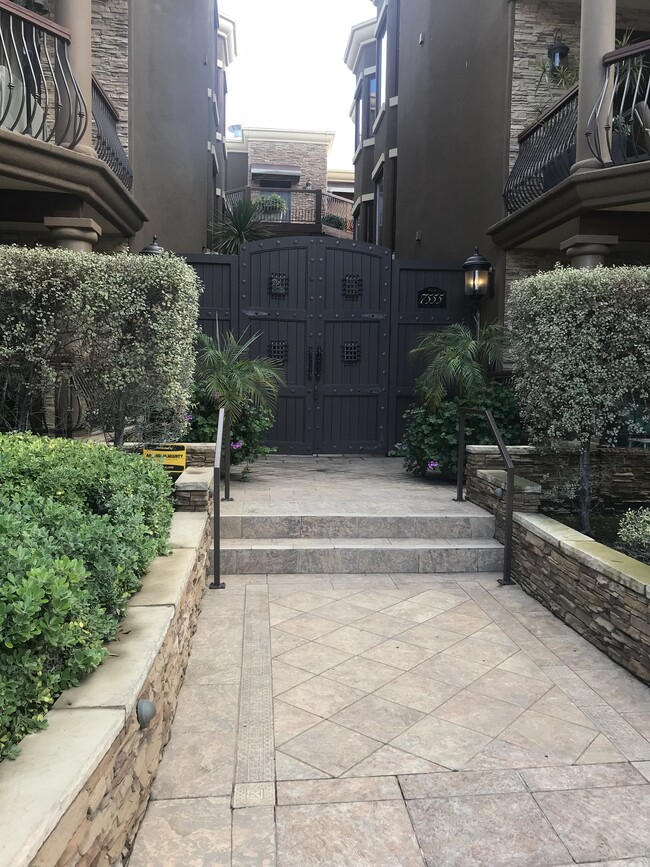 Front gate - 7555 Eads Ave