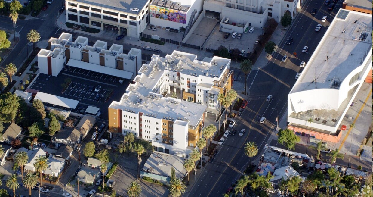 Aerial - Mission Heritage Plaza