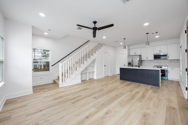 Kitchen/ Living Room - 3327 Cornell St Townhome
