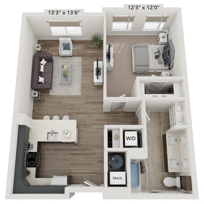 Interior Photo - The Residences at Crosspoint