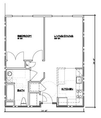 1HAB/1BA - Heritage Village at Lambertville, 55+