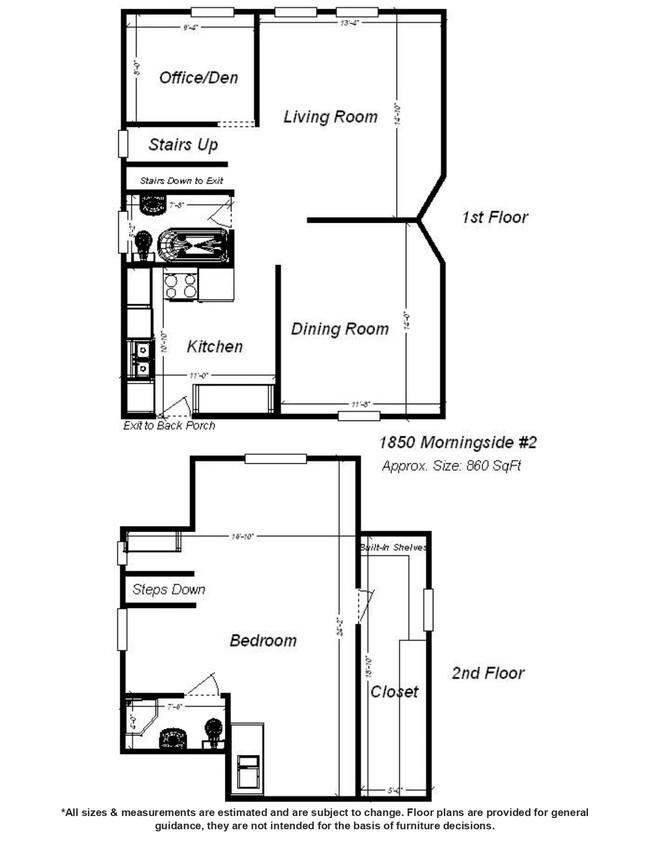 Floorplan - 1850 Morningside Ave