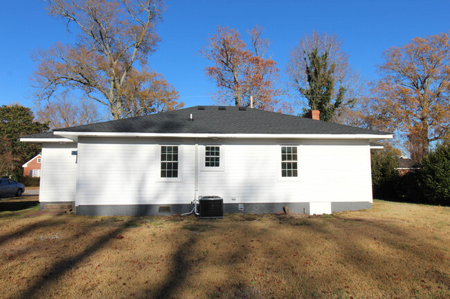 Back of house with new HVAC - 713 Pennsylvania Ave