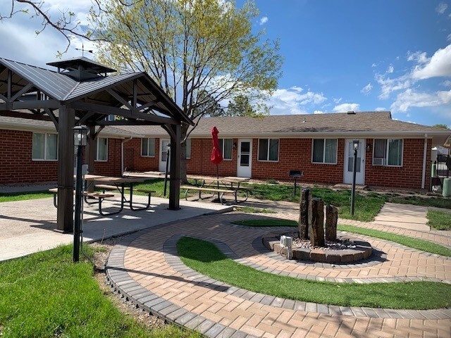 Gazebo & Water Feature - Birchwood Village