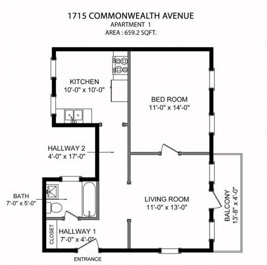 Building Photo - 1-1715 Commonwealth Ave