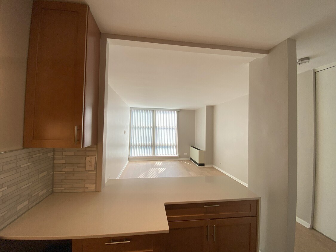 View of living room from kitchen - 1260 21st St NW