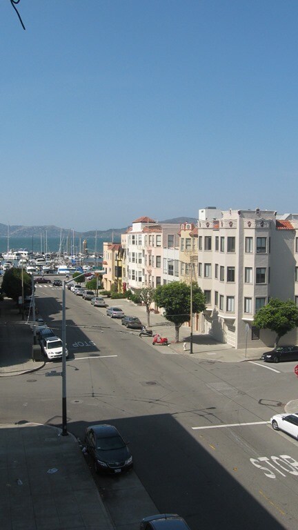 Window View from Living and Bed rooms. - 3745 Divisadero St
