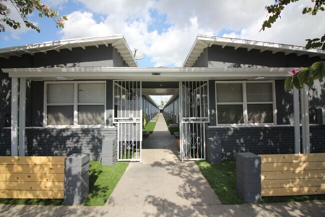 Front of complex - 345 20th E St