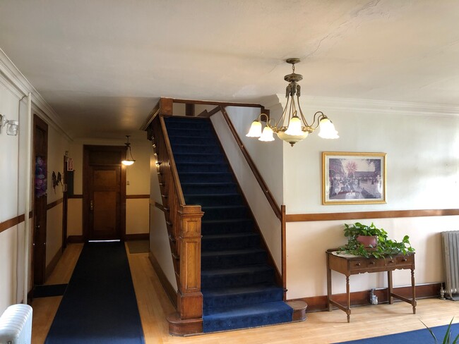 Stairs to Apartment - 625 Main St