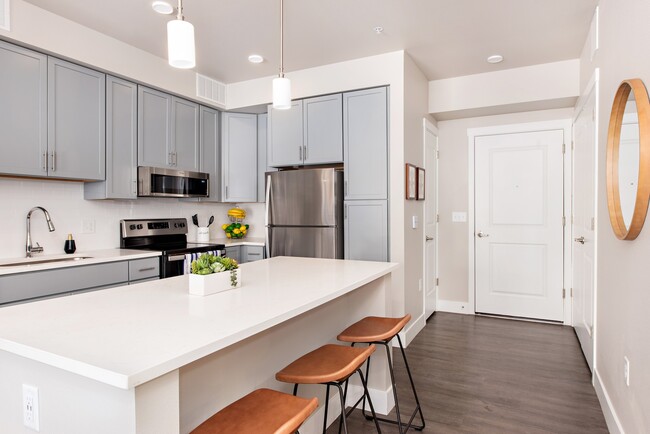 Kitchen 2 - L3 at Green Leaf Lofts