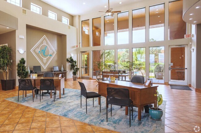 Leasing Office Interior - The Aspens