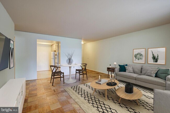 Living room - 10200 Rockville Pike Apartment