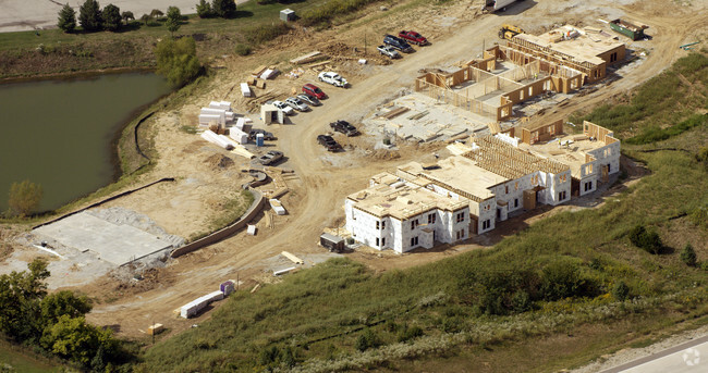 Aerial Photo - Town Square Apartments