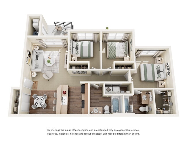 Interior Photo - Copper Steppe Apartments