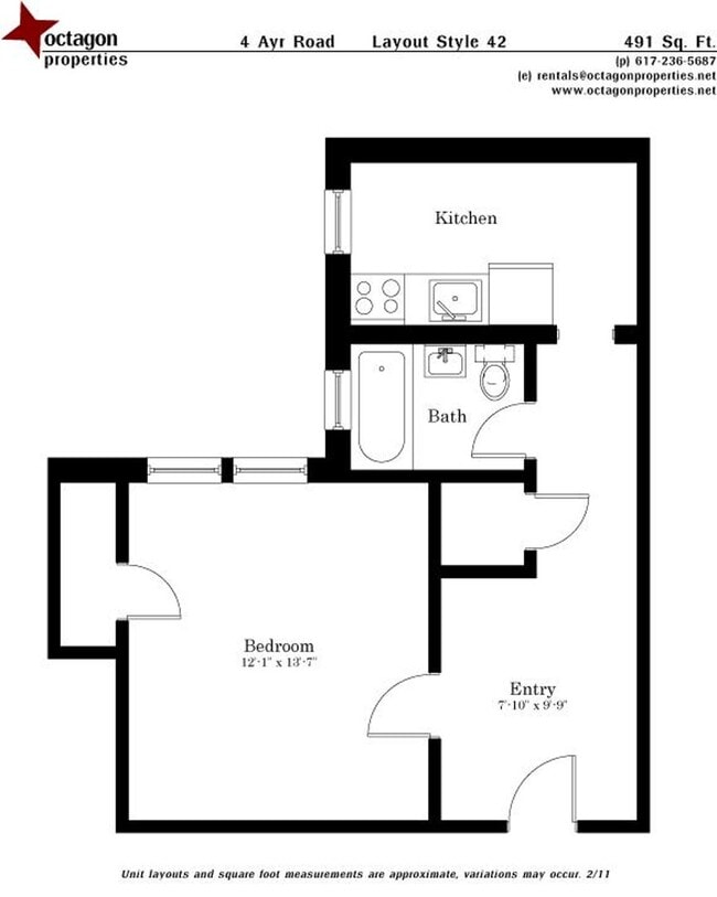 Building Photo - Large studio in a prime location by the Green Line in Brighton!