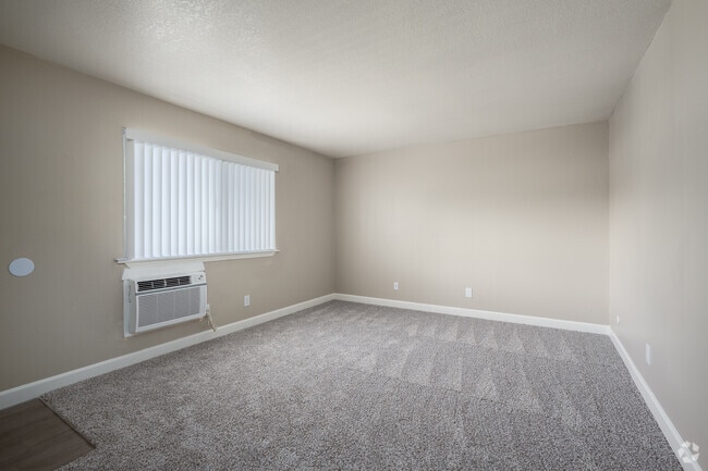 2BR, 1BA - 870SF - Living Room - Sunridge Apartments