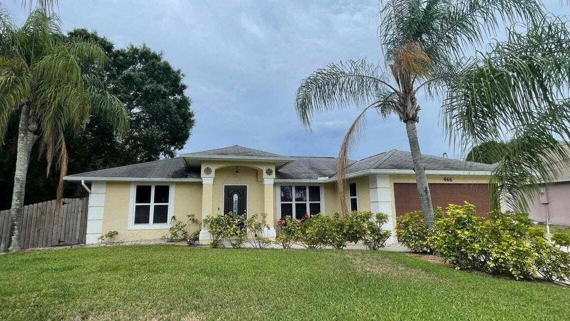 466 SW Jeanne Ave, Port Saint Lucie, FL 34953 House Rental in Port Saint Lucie, FL