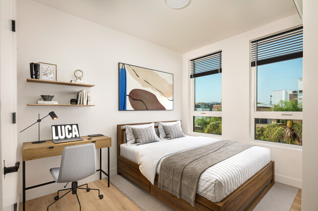 Bedroom - Luca- luxury co-living (shared apartments)