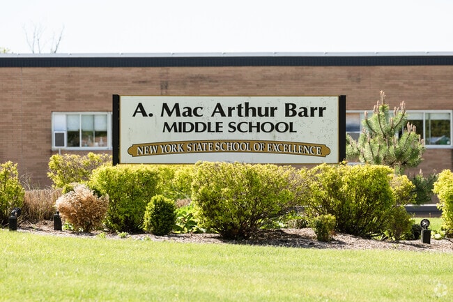 The A. Mac Arthur Barr Middle School in Nanuet, NY.