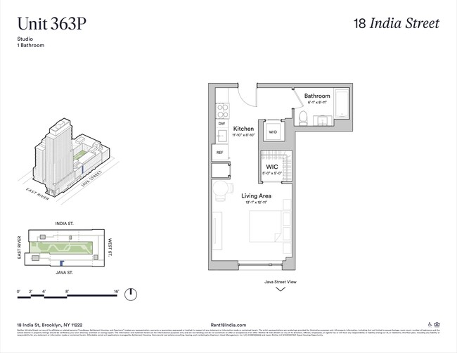 Plano de planta - 18 India St