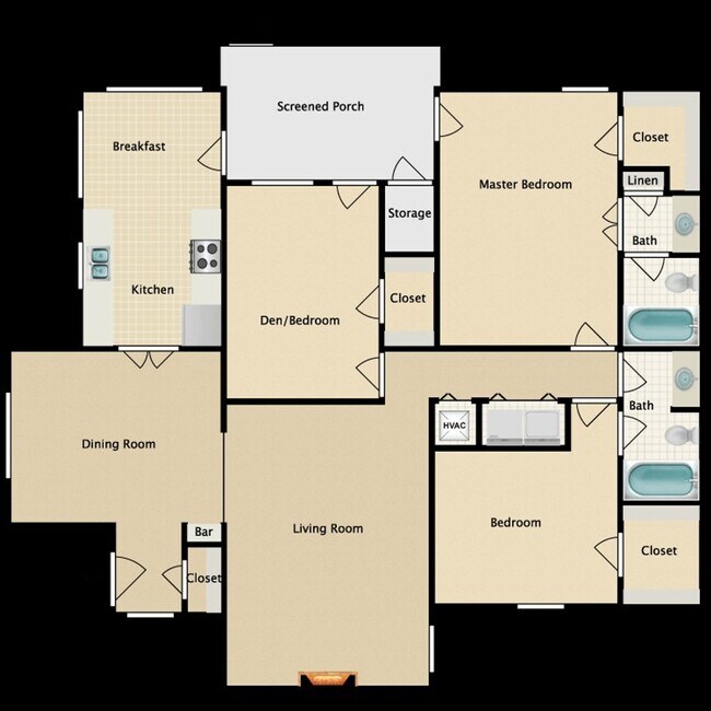 Foto del edificio - Heart of Baton Rouge-Spacious 2-bedroom,2-bathroom Condominium