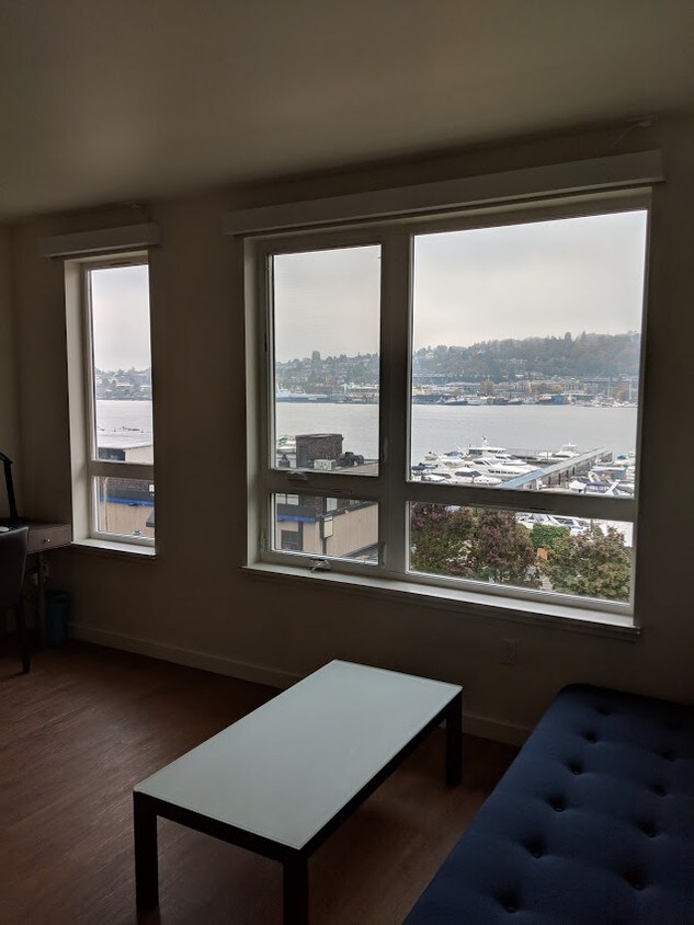 Water view to lake union - 1209 Westlake Ave N