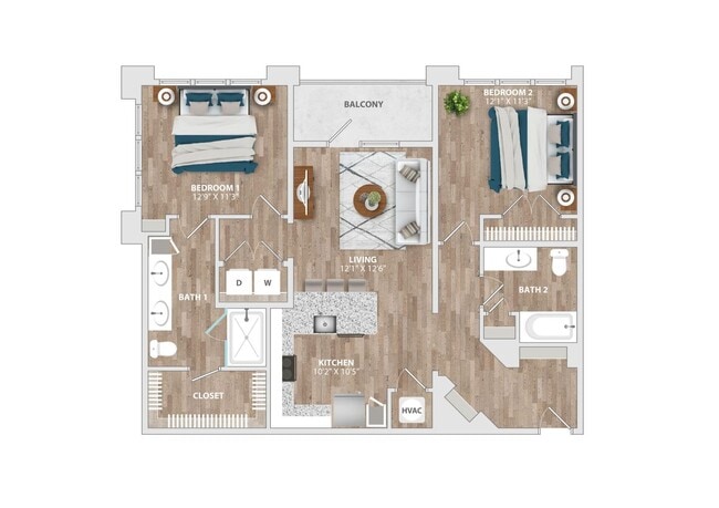 Interior Photo - StationTwo22 Apartments