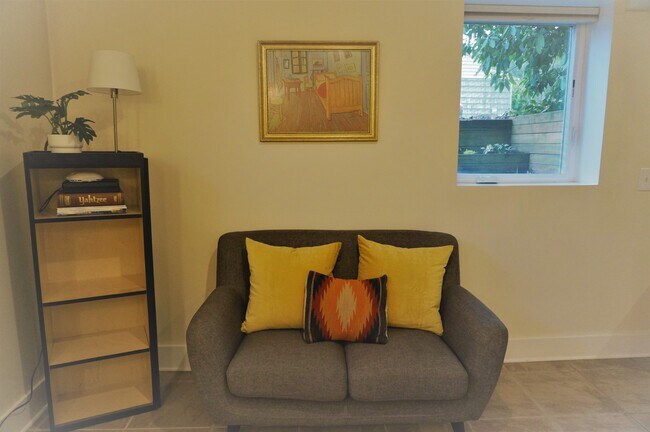 Large window provides ample light - perfect for an herb garden! - 8415 NE Milton St